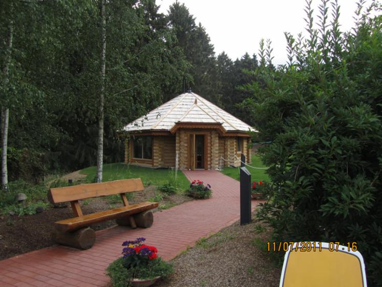 Canadian log house