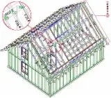 Construction Software For Sale Germany - VisKon the 3D CAD/CAM to plan/produce wooden roofs and houses