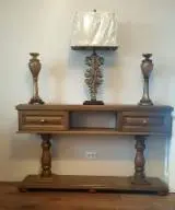Traditional Living Room Furniture - Wood chest