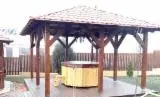 Exterior Decking - Siberian Larch, Thermo Treated, Anti-Slip Decking (2 Sides)