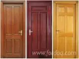 Porte, Finestre, Scale, Persiane e Cofani - Latifoglie Europee Porte Legno Massiccio Acacia