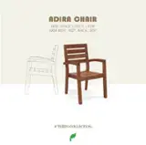Fordaq лісовий ринок - FRIENDS TIMBER PVT. LTD. - Садові Стільці , Дизайн, 1 20'контейнери Одноразово