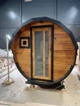 Wooden Houses - Spruce Wooden Sauna Barrels, 1 piece spot