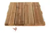 Exterior Decking - Pine - Scots Pine, Anti-Slip Decking (1 Side)