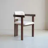 CE Dining Room Furniture - CE Walnut Dining Chair with Pillow, 24-2400/Spot