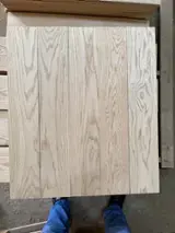 Oak Sliced Veneer - 6.2 mm Oak flat cut, plain natural veneer sliced veneer 233,82 m2 / spot
