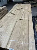 Oak Sliced Veneer - 0.53 mm Oak flat cut, figured natural veneer sliced veneer 60000-180000 m2 / spot from Ukraine
