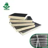 Find best timber supplies on Fordaq - Xuzhou Haohong Wood Products Co., Ltd - Pine Black Film Faced Plywood Phenolic Board, 18 mm Thick